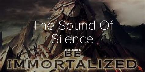 The Sound of Silence - Una oda atemporal al peso del silencio que explota en furia melódica